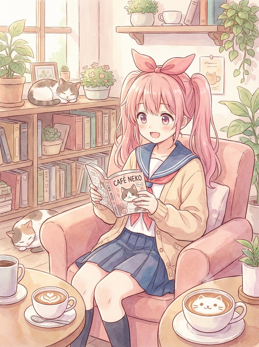 萝莉岛动漫-午后咖啡物语